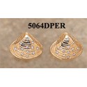 RA5064DPER Quahog Shell with 44 Pts. of Diamonds